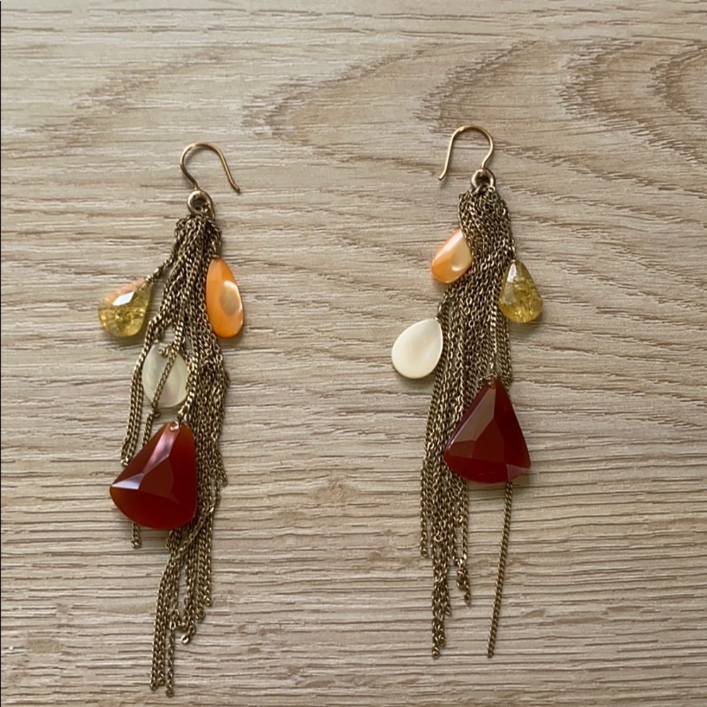 KC fashion chunky earrings 🔸🔻▫️